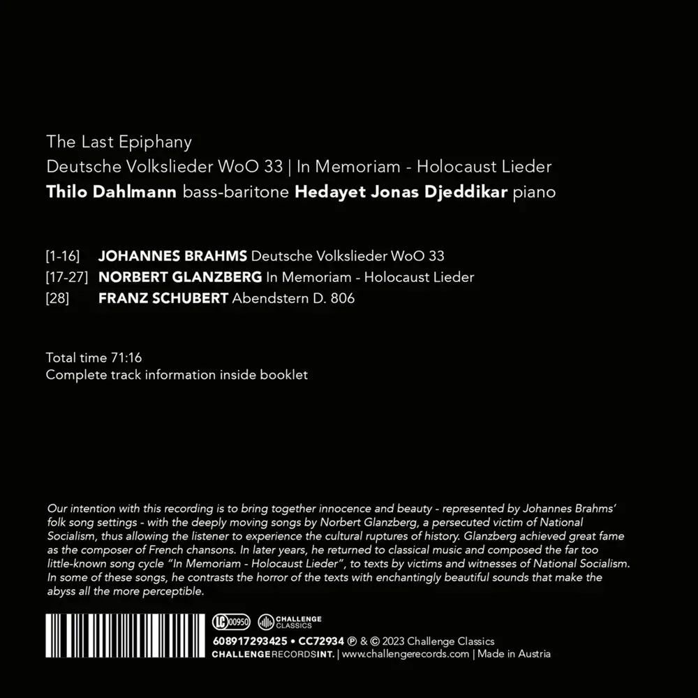 Thilo Dahlmann – THE LAST EPIPHANY (CD)