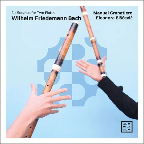 Manuel Granatiero – CD W.F. BACH: SIX SONATAS FOR TWO FLUTES