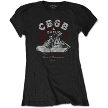 CBGB, Tričko Converse, Žena, Čierna