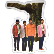 Fridge Magnet: Strawberry Fields Forever Embossed thumbnail