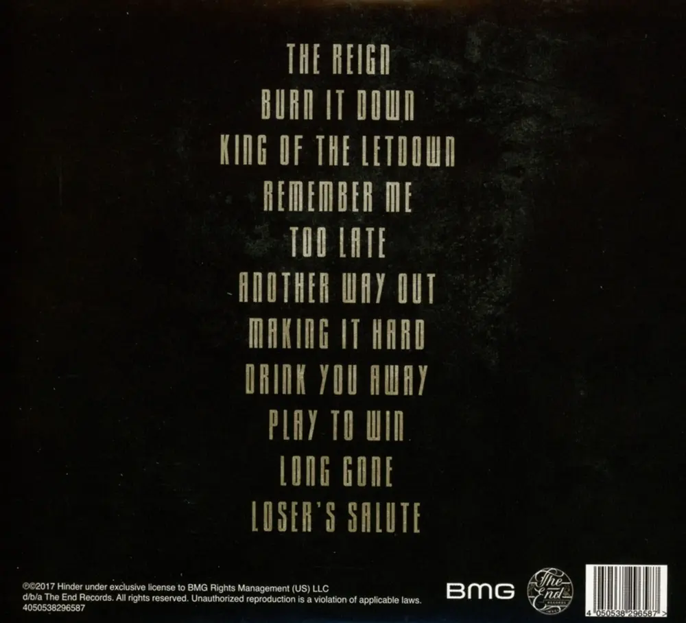 Hinder – THE REIGN (CD)