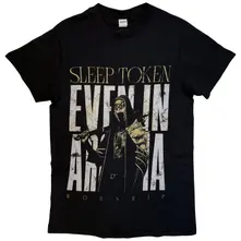Sleep Token, Tričko Unisex T-Shirt: Vessel Even In Arcadia (Black), Unisex, Čierna