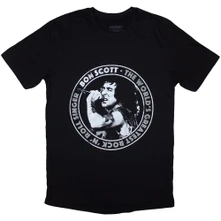 Bon Scott, Tričko World's Greatest RnR Singer, Unisex, Čierna