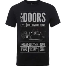 The Doors, Tričko Advance Final, Unisex, Čierna