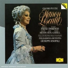 Mirella Freni and Plácido Domingo, CD Manon Lescaut
