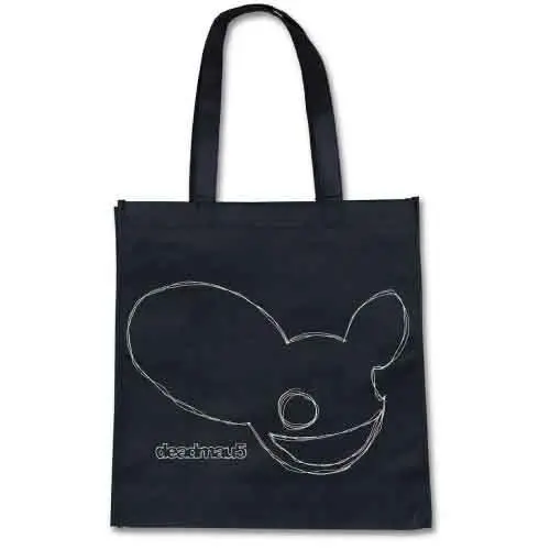 Eco Shopper: Freehand Mau5 Trend Version (Black) (Back Print)