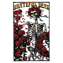 Grateful Dead, Plagát Skeleton & Rose