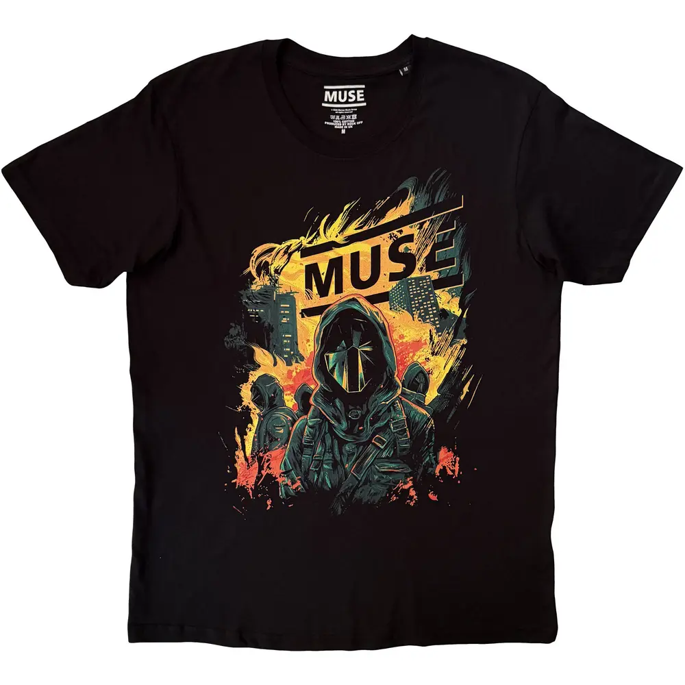 Unisex T-Shirt: Burning (Black)