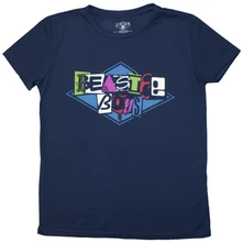 Beastie Boys, Tričko Multicolour Logo, Žena, Modrá