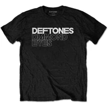 Deftones, Tričko Diamond Eyes, Unisex, Čierna