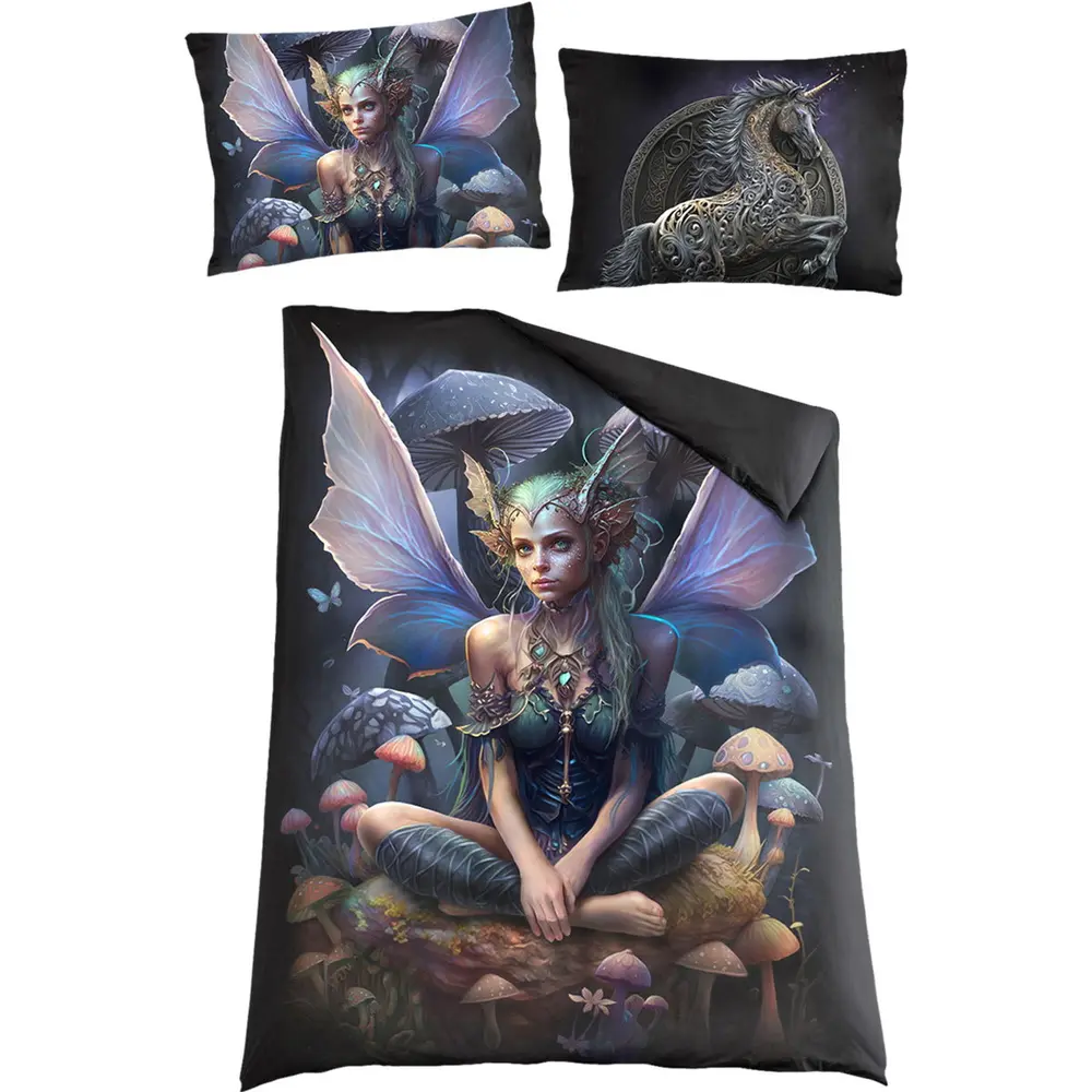 Duvet Set: Magical (Black) (Single)