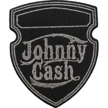 Johnny Cash – Metallic Shield (Nažehlovačka)