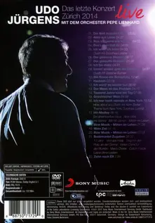 Udo Jürgens – Das Letzte Konzert - Zürich 2014 (Live) (DVD)