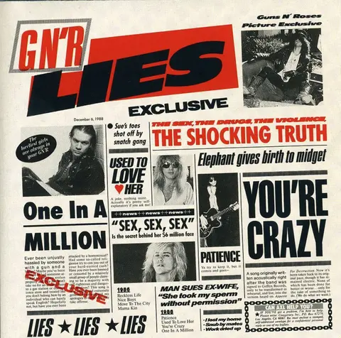 GUNS N'ROSES - GNR LIES