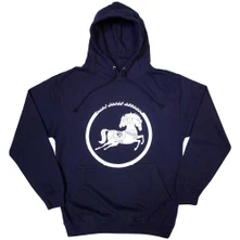 George Harrison, Mikina Dark Horse, Unisex, Modrá