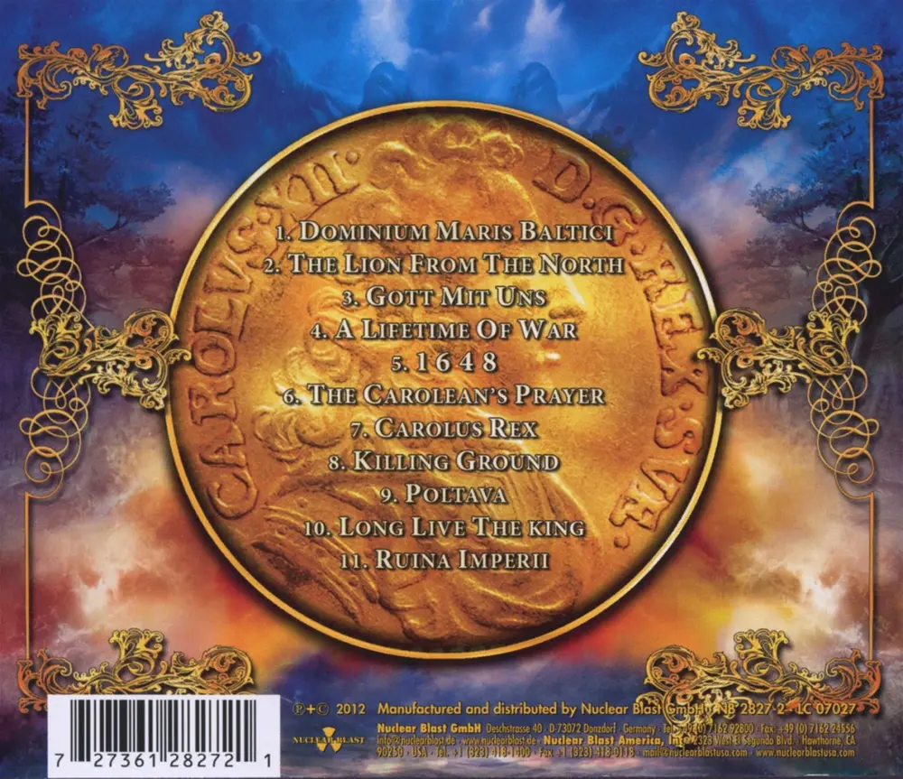 Sabaton – Carolus Rex (2012) (CD)