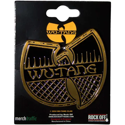Wu-Tang Clan – Odznak Black & Gold Logo