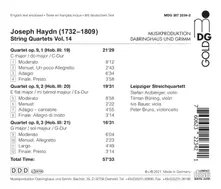 HAYDN: STRING QUARTETS VOL. 14 OP. 9 NO. 1-3 thumbnail