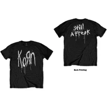 Korn, Tričko Still A Freak, Unisex, Čierna