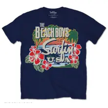The Beach Boys – Surfin USA Tropical (Modrá) (Tričko)
