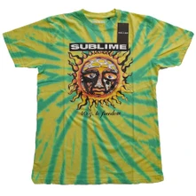 Sublime, Tričko 40oz To Freedom, Unisex, Zelená