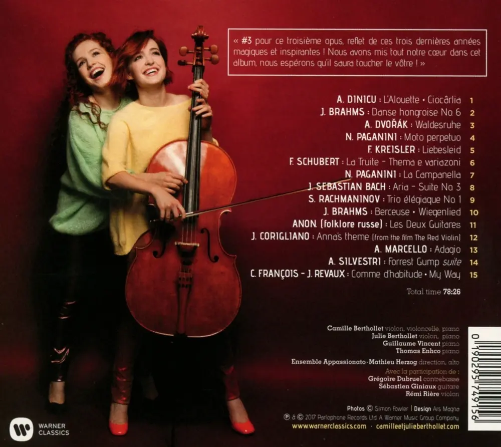 Camille & Julie Berthollet – #3 (CD)