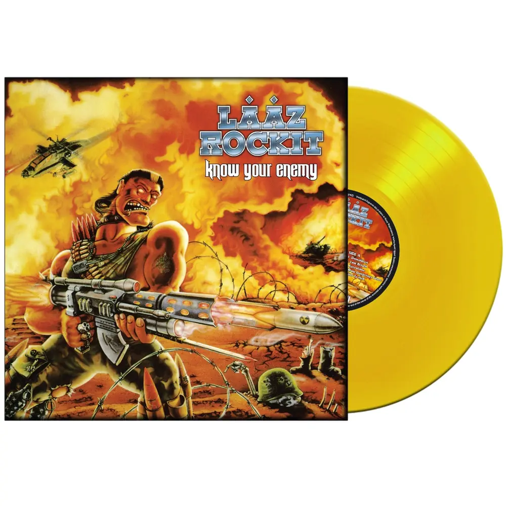 Lääz Rockit – KNOW YOUR ENEMY (Yellow Vinyl) (Vinyl)