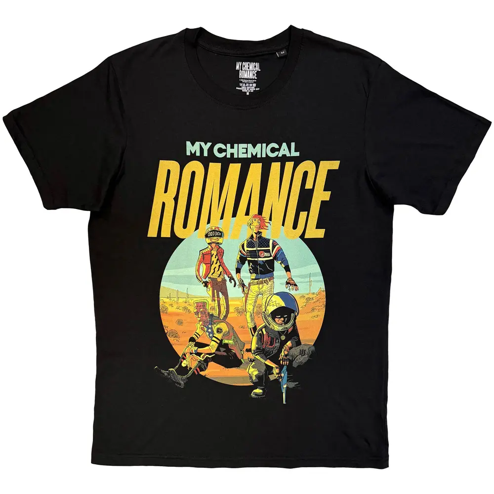 Unisex T-Shirt: Desert Bikers (Black)