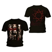Slipknot, Tričko Mezzotint Decay, Unisex, Čierna