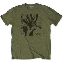 System of a Down, Tričko Intoxicated, Unisex, Zelená