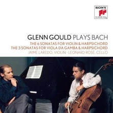 Glenn Gould, CD Glenn Gould Plays Bach: the 6 Sonatas For Violin & Harpsichord Bwv 1014-1019; the 3 Sonatas For Viola Da Gamba & Harpsichord Bwv 1027-1029