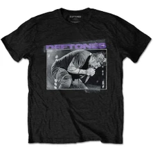 Deftones, Tričko Chino Live Photo, Unisex, Čierna