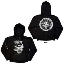 Slipknot, Mikina na zips Subliminal Verses, Unisex, Čierna