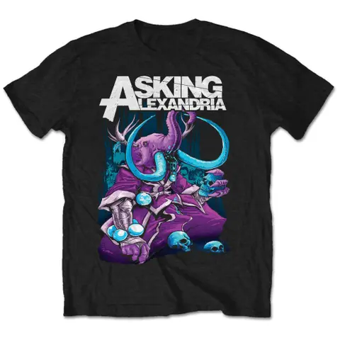 Asking Alexandria – Tričko Devour (Čierna), Unisex, Čierna