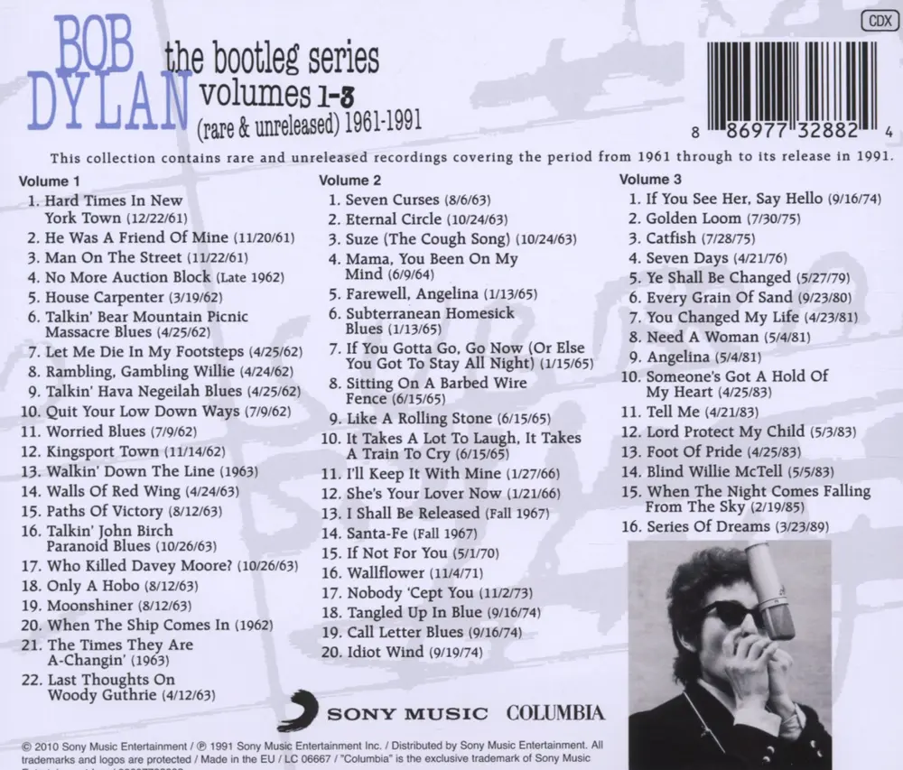 BOOTLEG SERIES 1-3