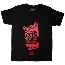 Unisex T-Shirt: None Shall Pass (Black)