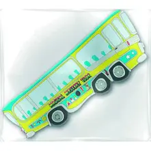 The Beatles – MMT Bus Car (Rubber Magnet) (Magnetka)