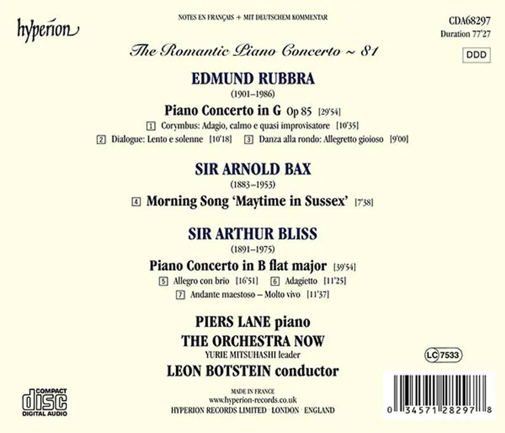 ROMANTIC PIANO CONCERTO 81