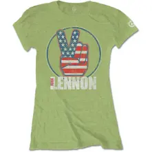 Peace Fingers US Flag