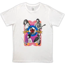 The Who, Tričko In Concert Target Logo, Unisex, Biela