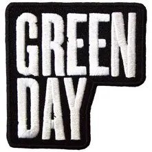 Green Day – Stacked Logo (Nažehlovačka)