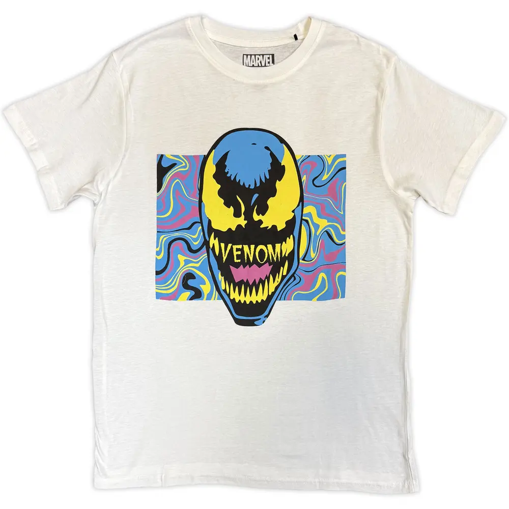 Venom Psych Head (Alb) (Tricou)