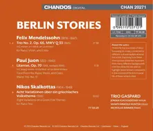 Trio Gaspard - Berlin Stories: Mendelssohn, Juon thumbnail