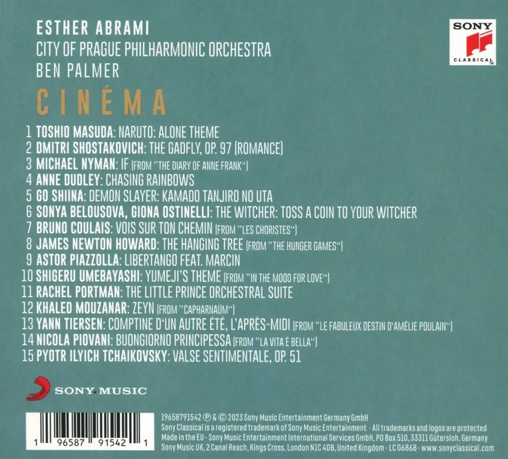 Esther Abrami – Cinéma (CD)