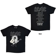 Tričko Unisex T-Shirt: Angus Putland EU Tour '25 (Black) (Back Print & Ex-Tour)