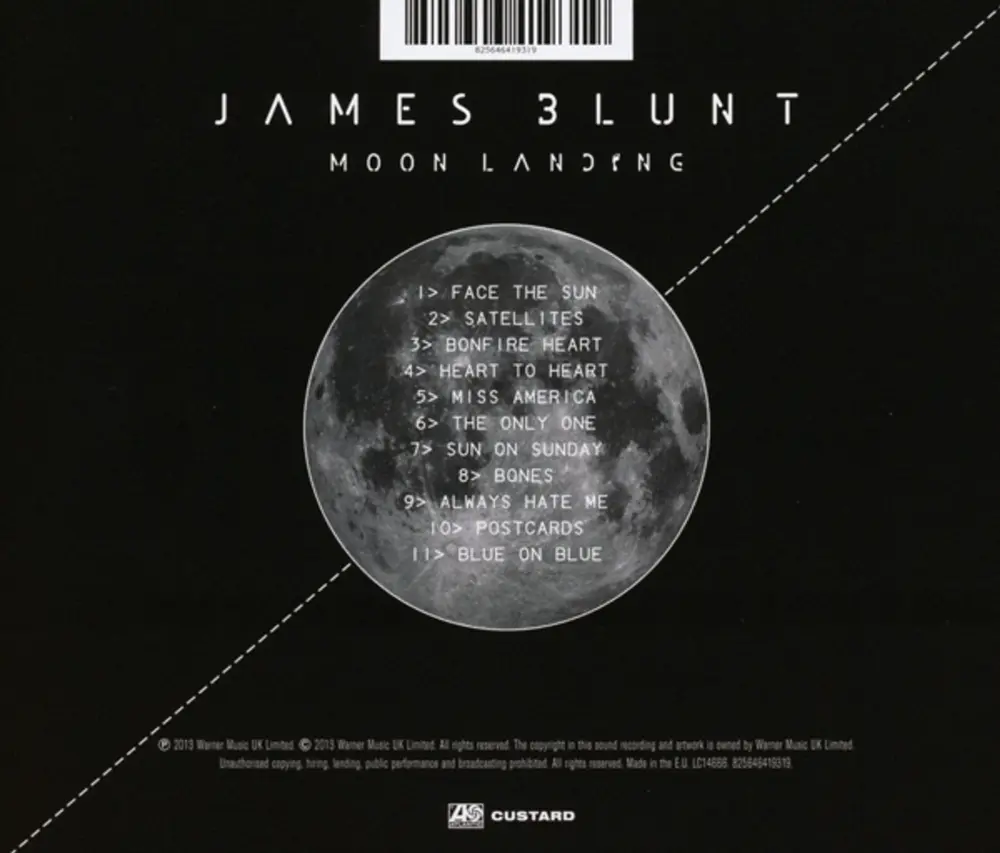 James Blunt – MOON LANDING (CD)