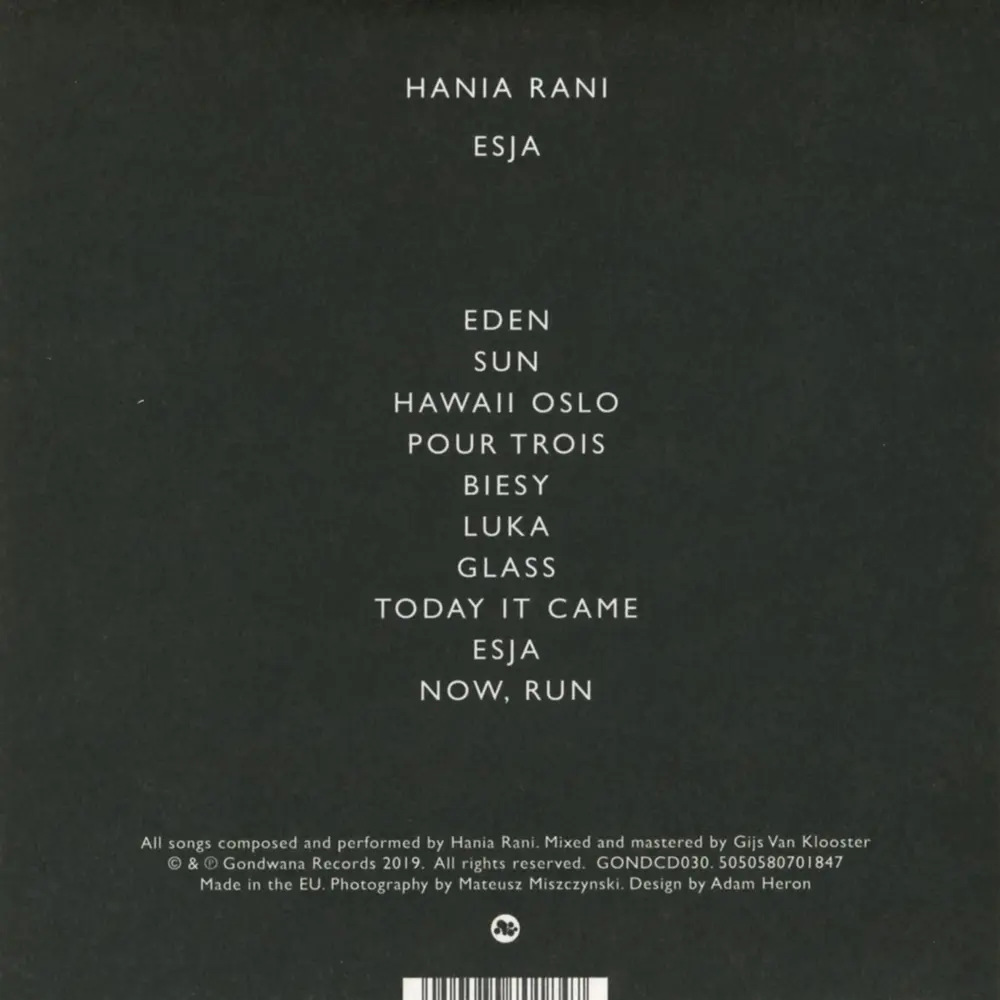 Hania Rani – ESJA (CD)
