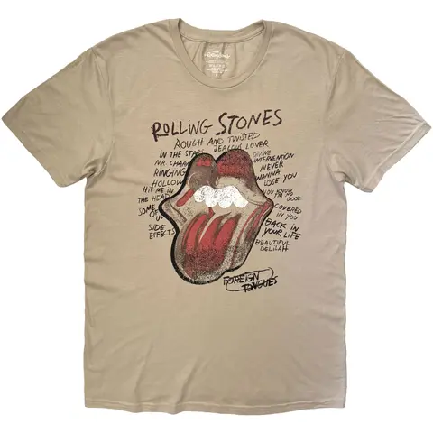 Unisex T-Shirt: Foreign Tongues (Sand)