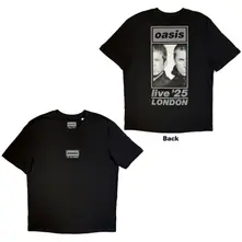 Unisex T-Shirt: London 27 Sept Event (Black) (Back Print & Ex-Tour) thumbnail