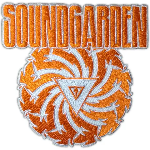 Badmotorfinger Orange on White